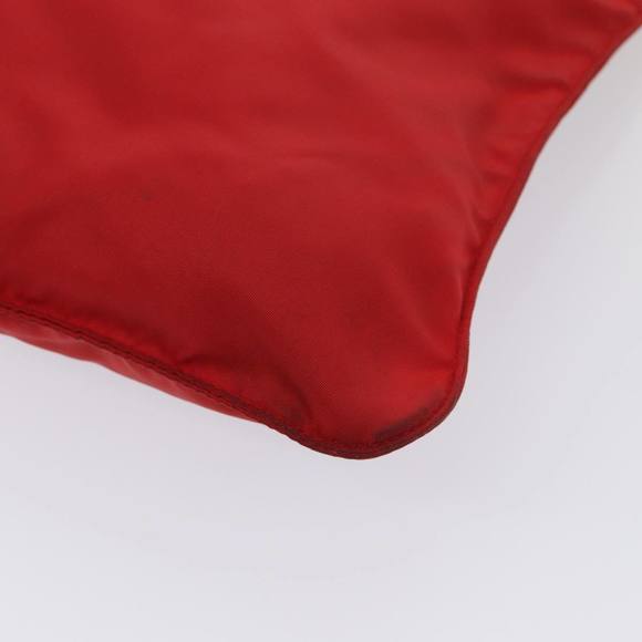 PRADA Shoulder Bag Nylon Red Auth 83691 - Picture 15 of 16